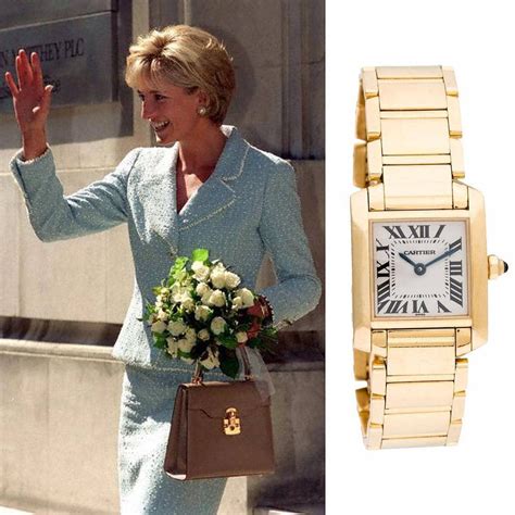 cartier tank lady diana